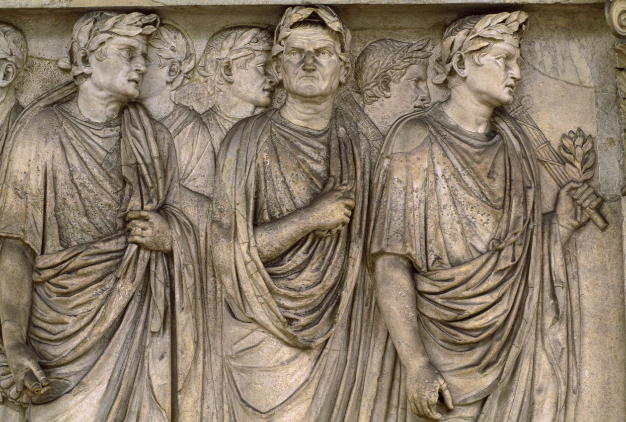 Ara Pacis Augustae, un autel indépendant de groupe de veuves, magistrats, prêtres - James L Stanfield