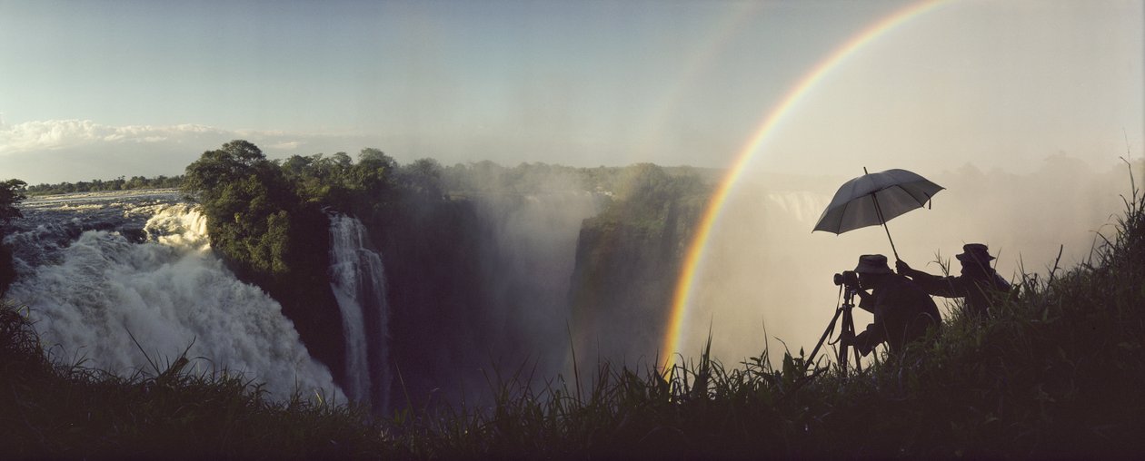 Le photographe de National Geographic James Stanfield avec l
