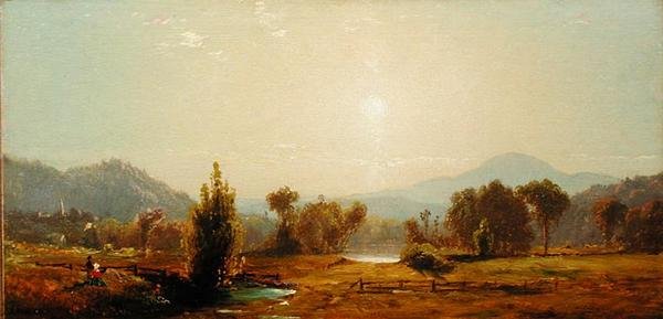 Vue des Catskills - James McDougal Hart