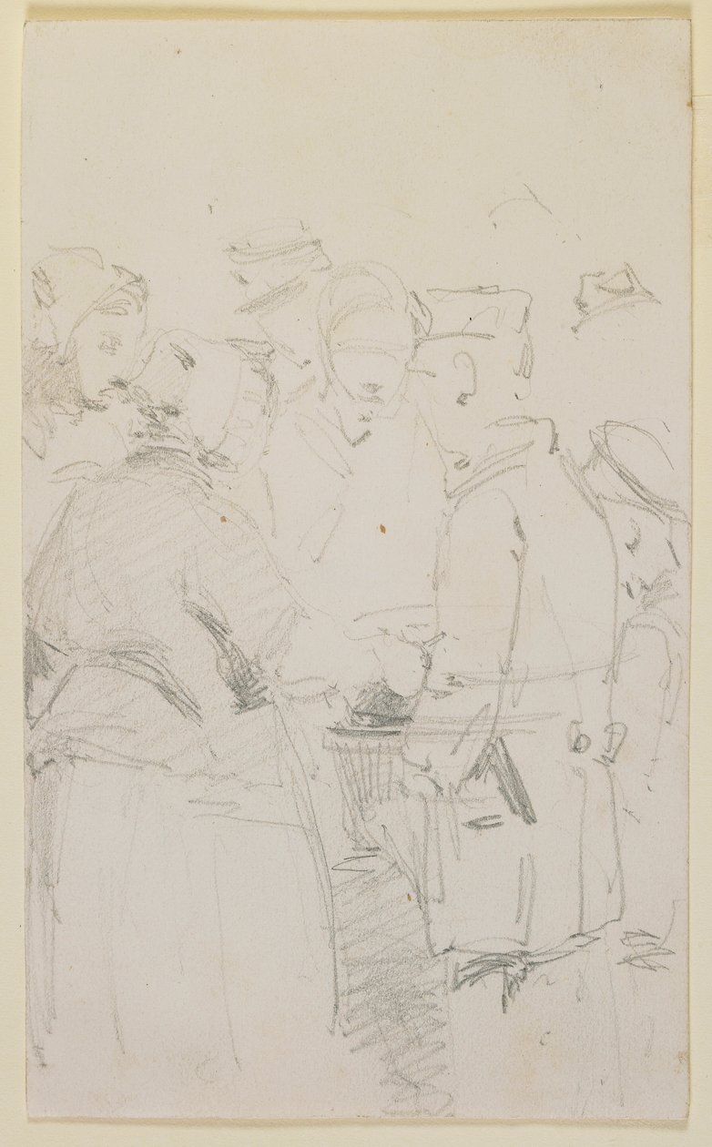 Un groupe de figures autour d