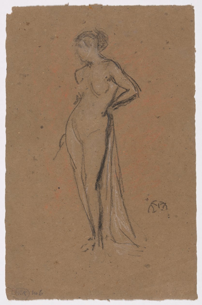 Une figure nue - James McNeill Whistler