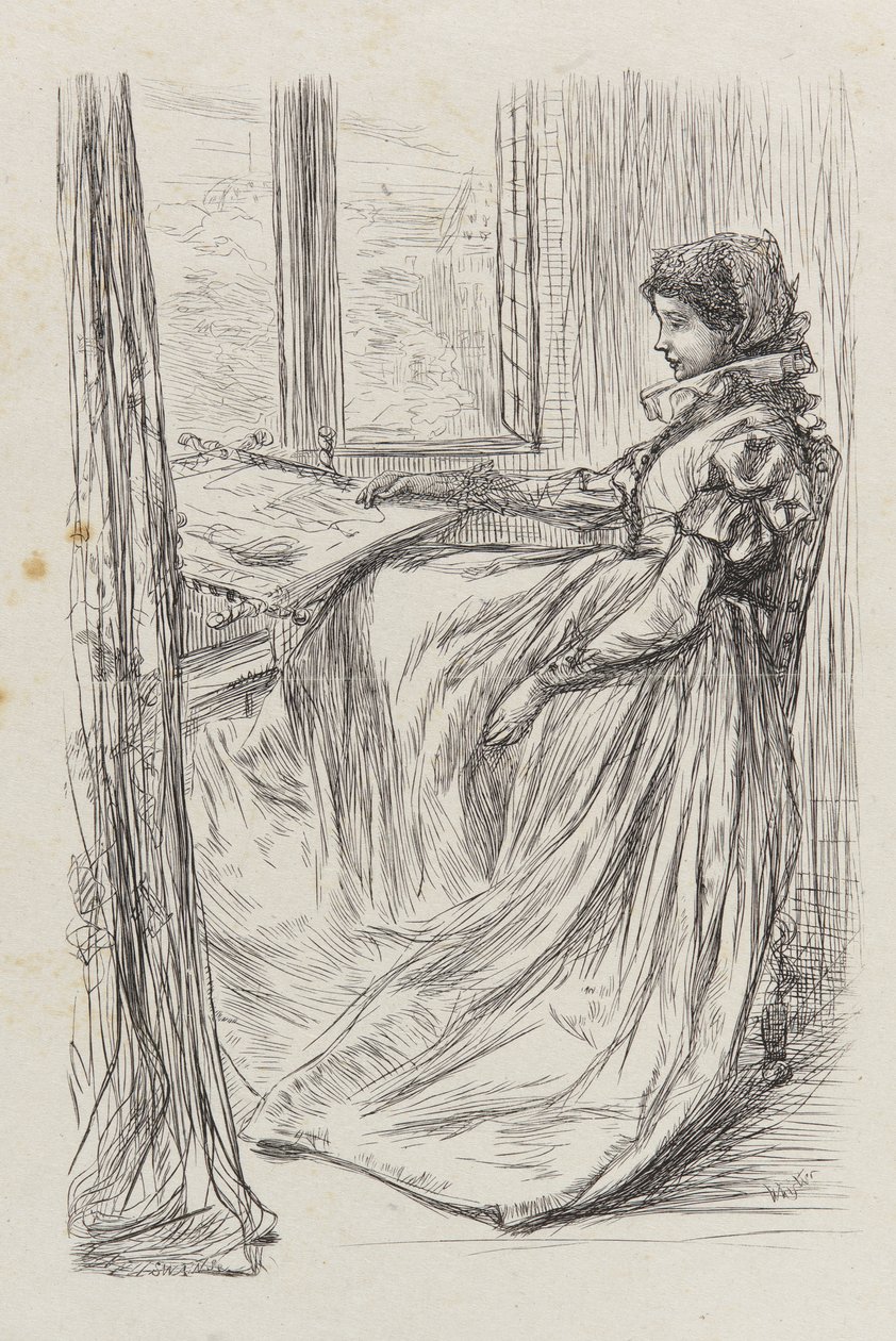 Une illustration de <em>Le matin avant le massacre de la Saint-Barthélemy</em> - James Abbott McNeill Whistler