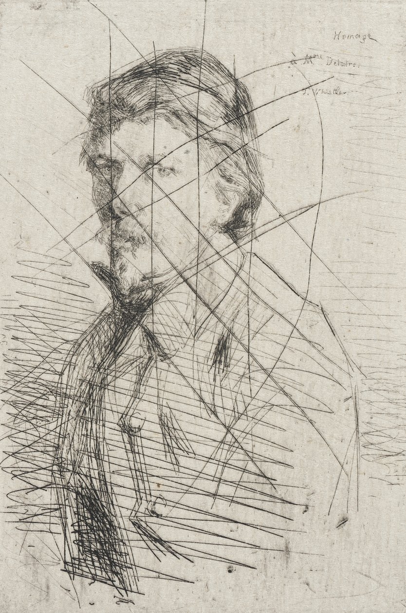 August Delatre - James McNeill Whistler