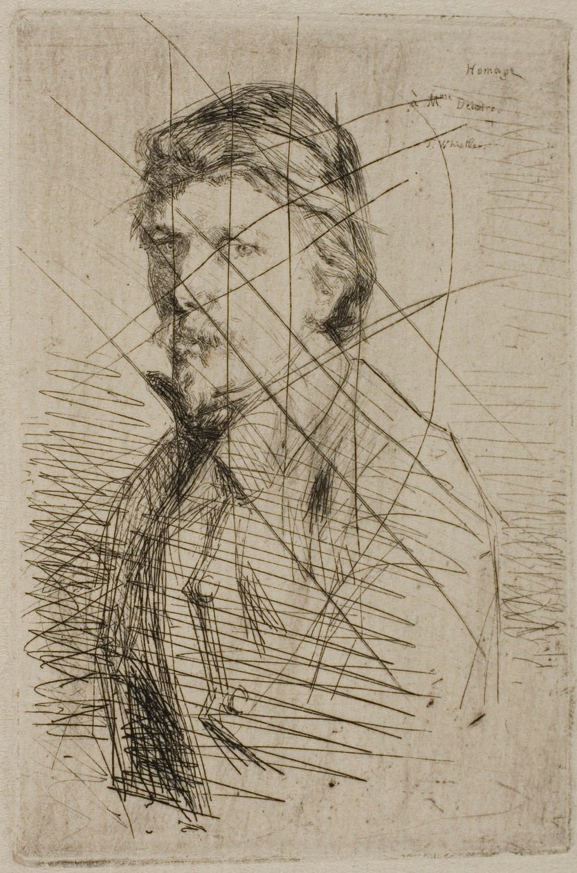 Auguste Delâtre, imprimeur - James McNeill Whistler