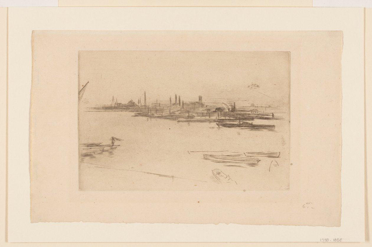 Matin à Battersea - James Abbott McNeill Whistler