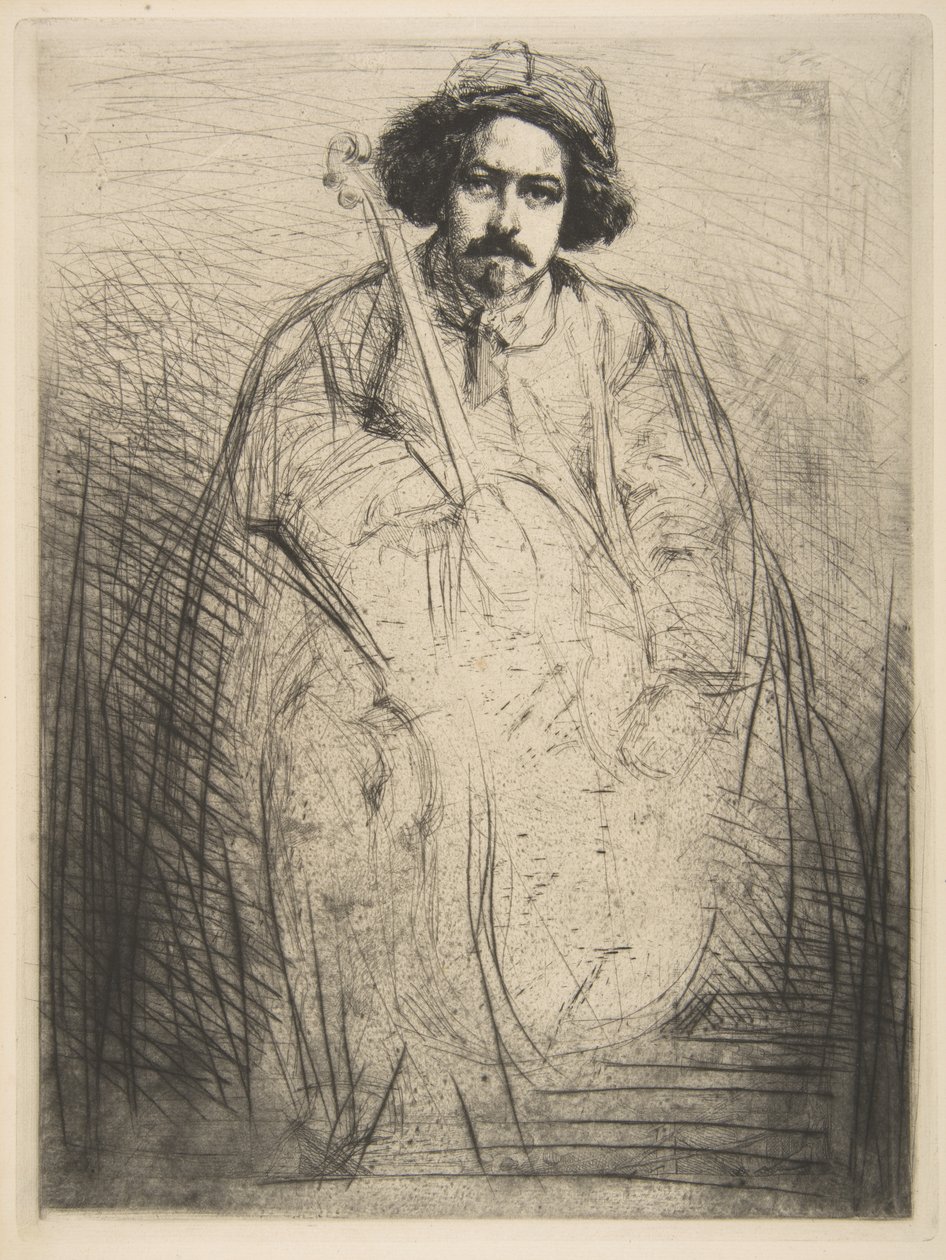 Becquet (J. Becquet, sculpteur) - James McNeill Whistler