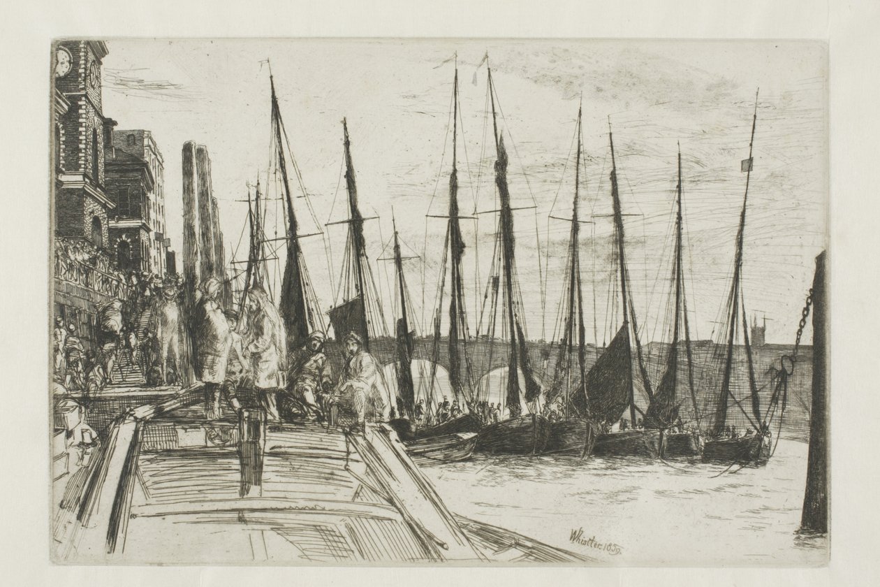 Billingsgate - James Abbott McNeill Whistler