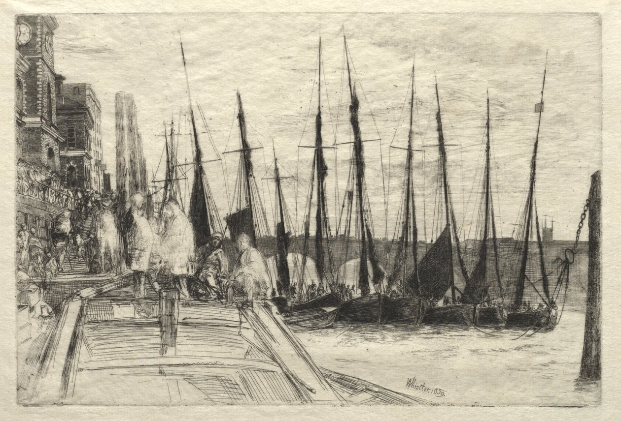 Billingsgate - James McNeill Whistler