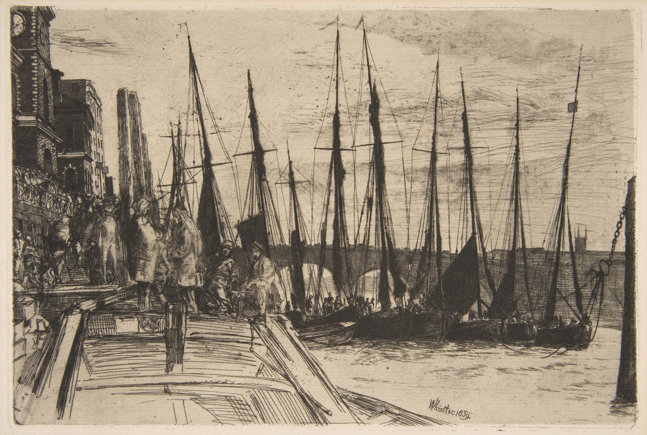 Billingsgate - James McNeill Whistler