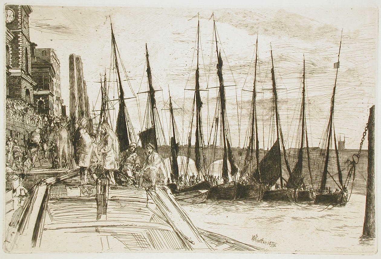 Billingsgate - James McNeill Whistler