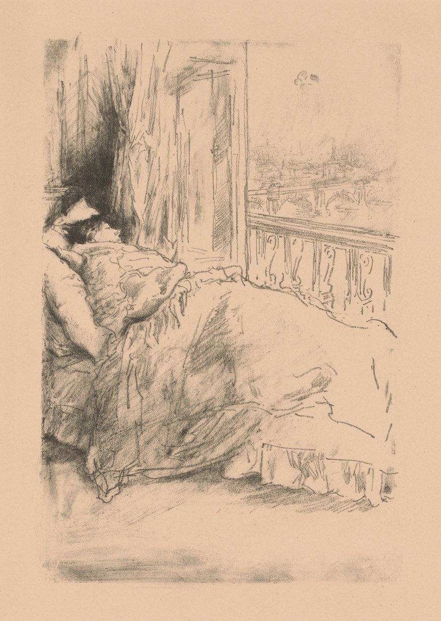 Près du balcon - James Abbott McNeill Whistler