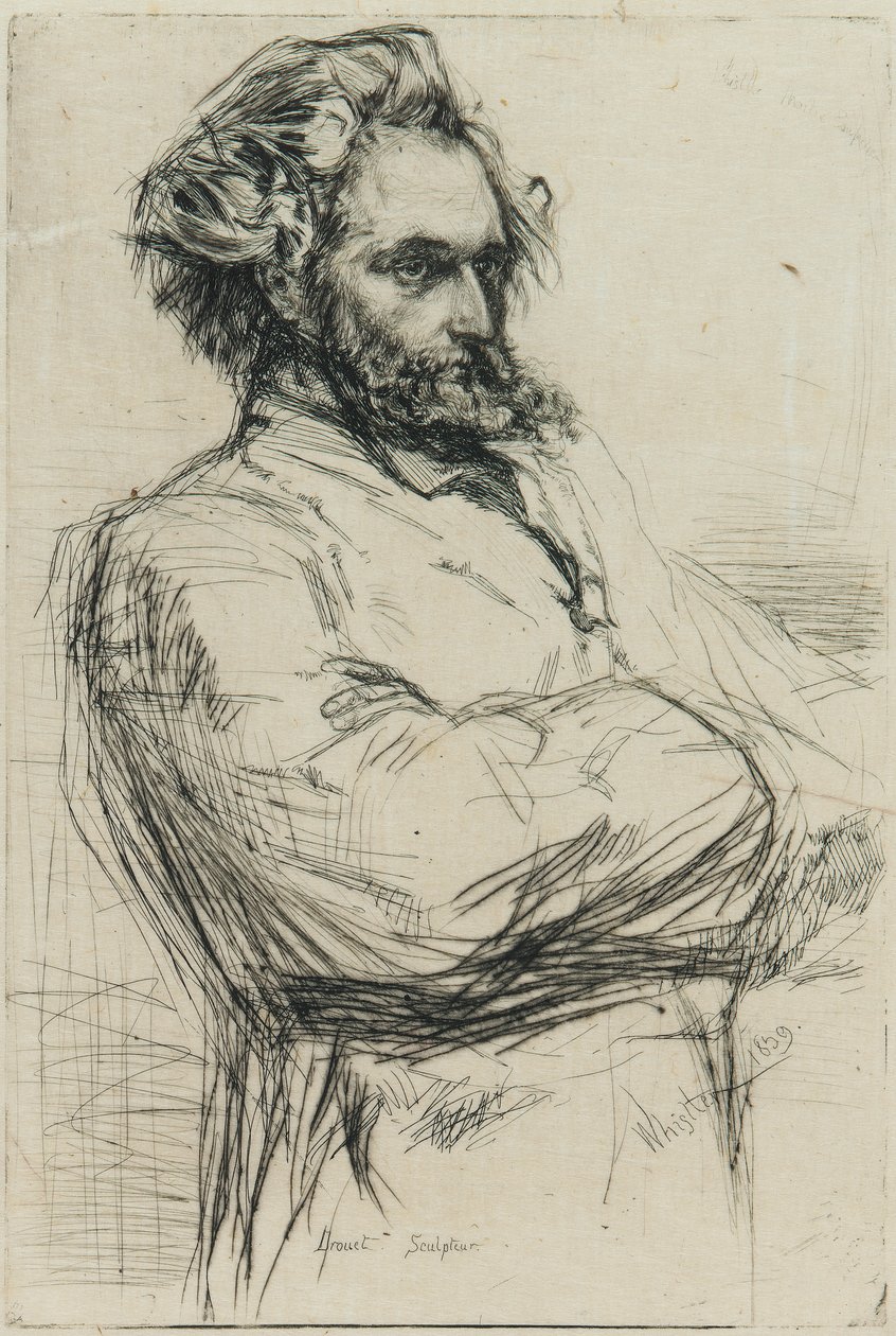 C.L. Drouet, sculpteur - James Abbott McNeill Whistler