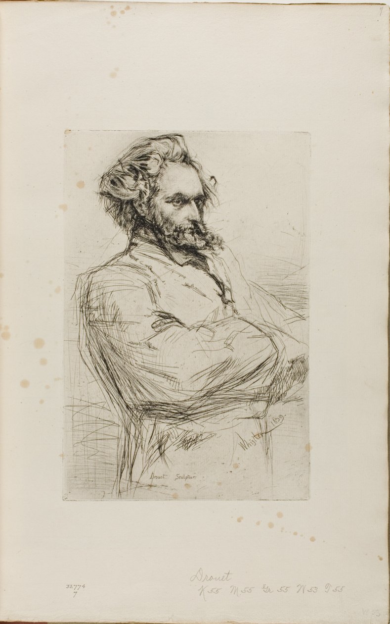 C. L. Drouet, sculpteur - James Abbott McNeill Whistler