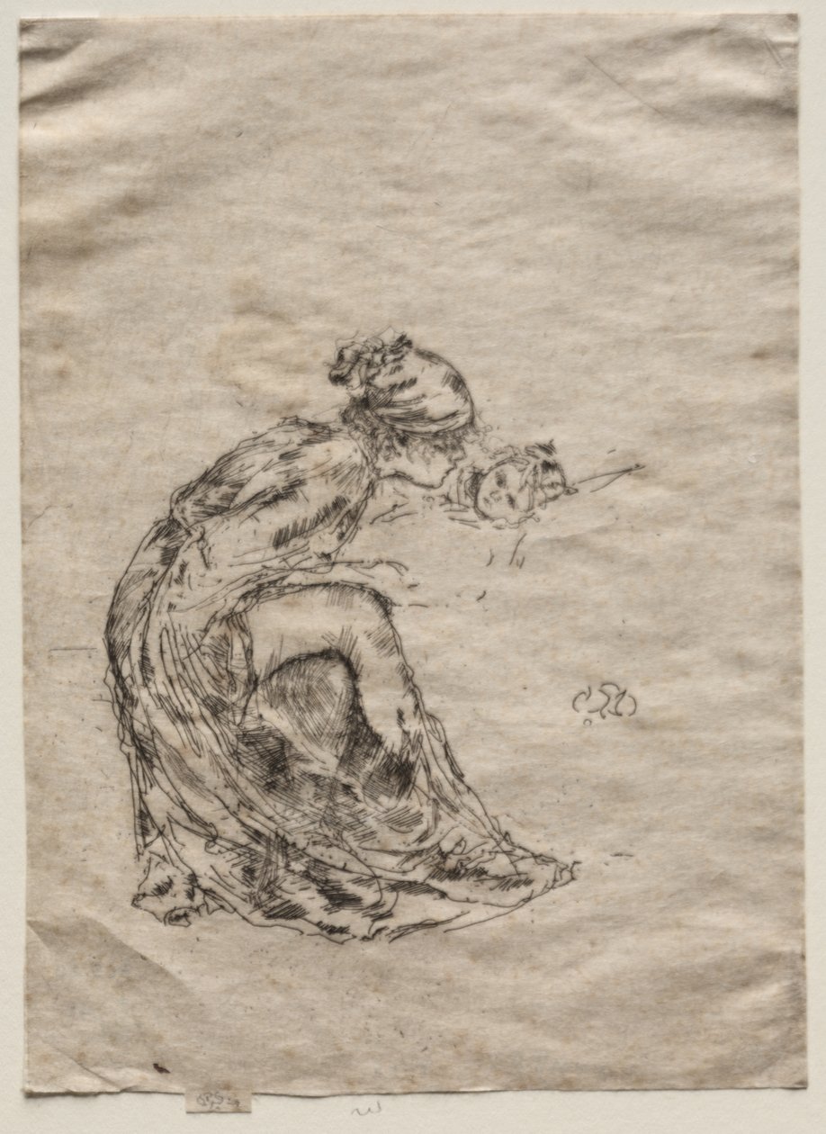 Cameo, n° 1 (Mère et enfant) - James McNeill Whistler