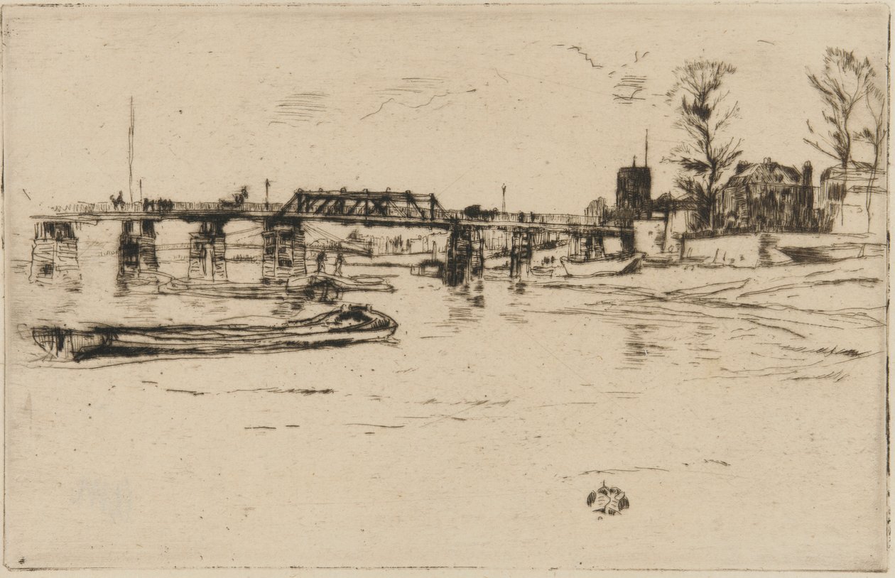 Chelsea - James Abbott McNeill Whistler