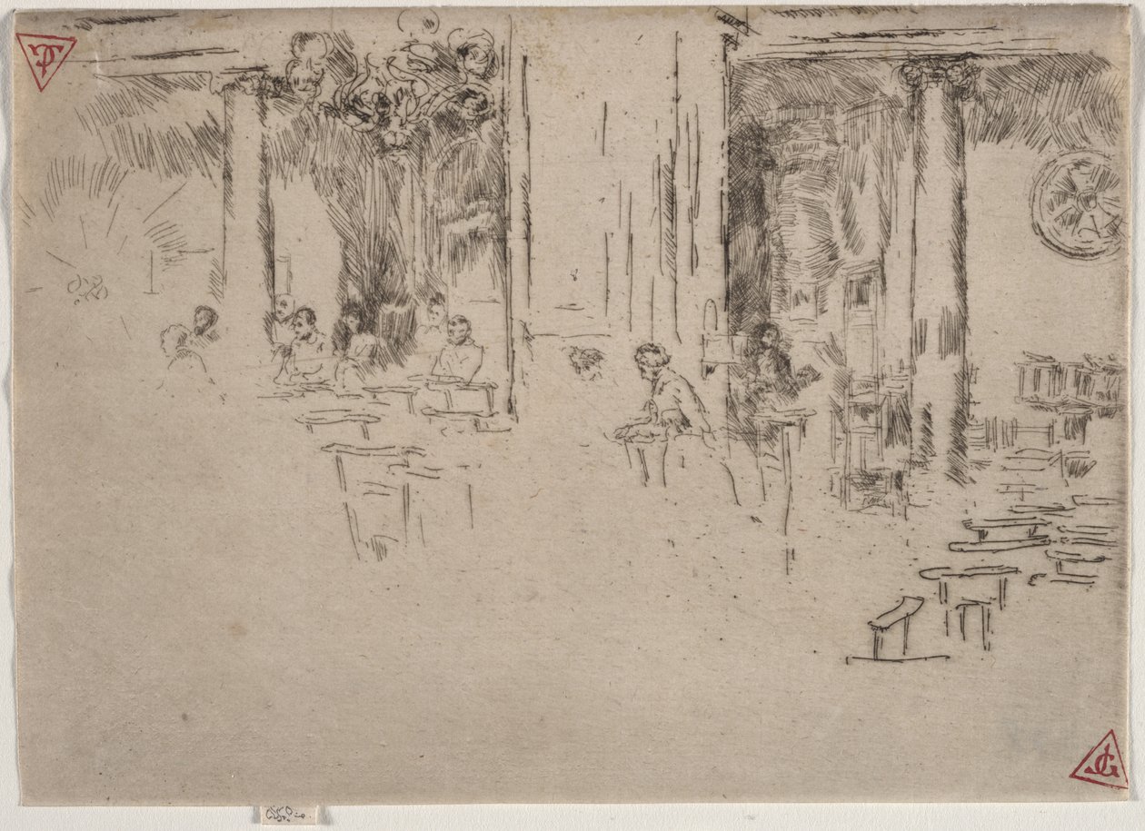 Église, Bruxelles - James McNeill Whistler