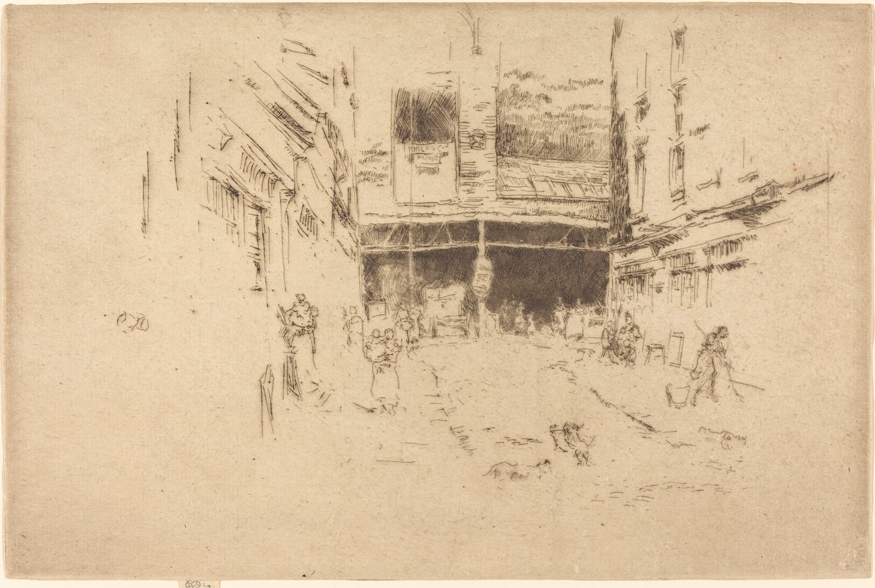 Échange de vêtements, No.I - James Abbott McNeill Whistler