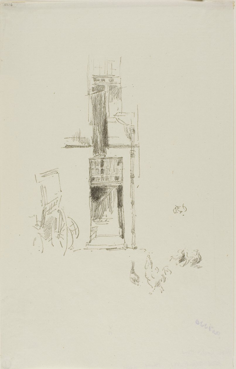 Coqs et poules, Hôtel Colbert - James McNeill Whistler
