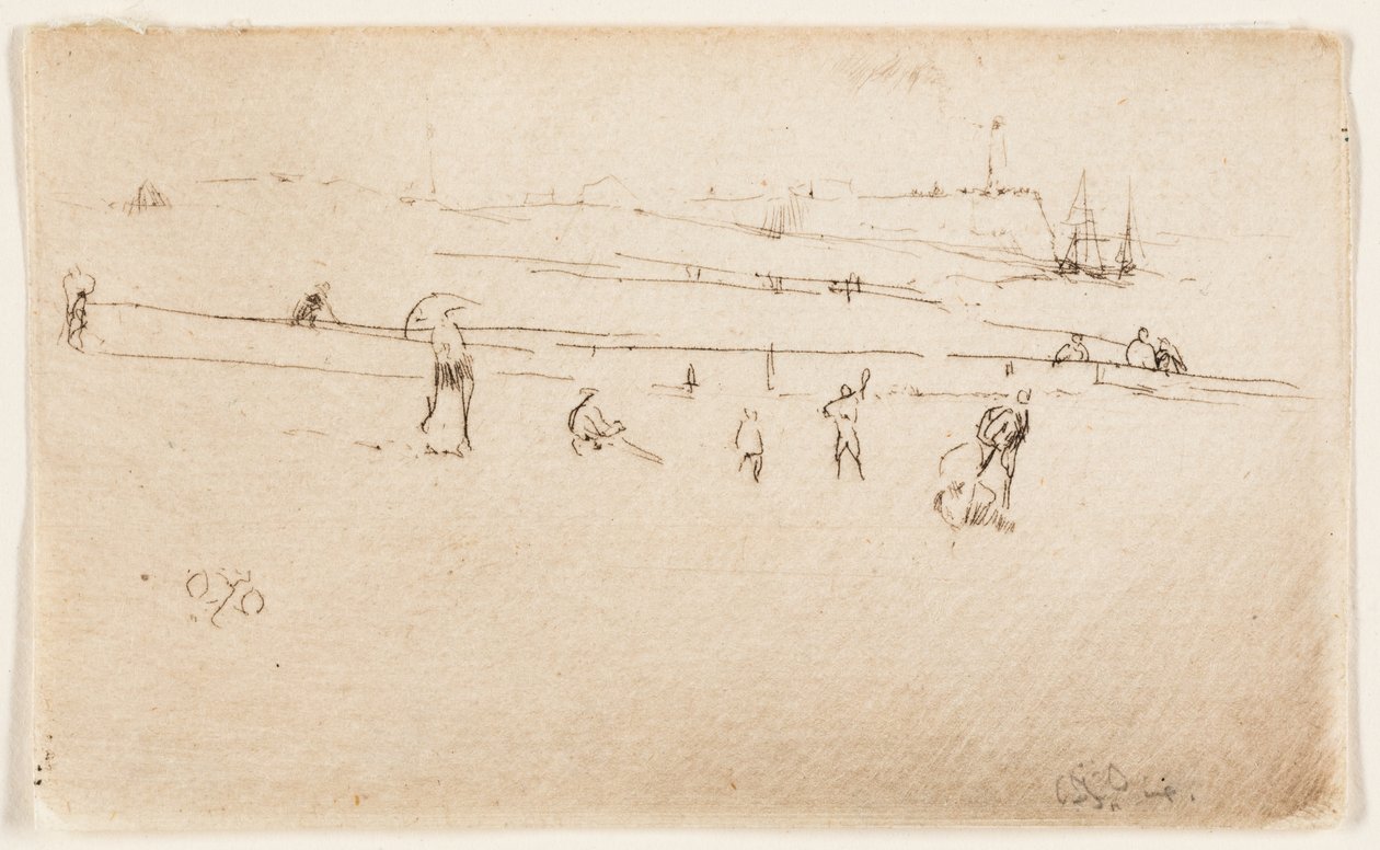 Dieppe - James McNeill Whistler