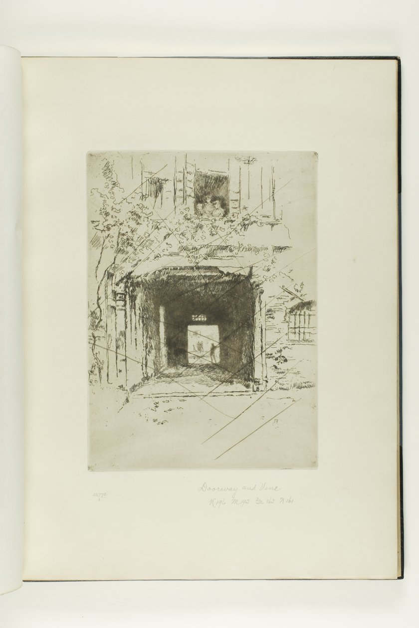 Porte et vigne - James McNeill Whistler