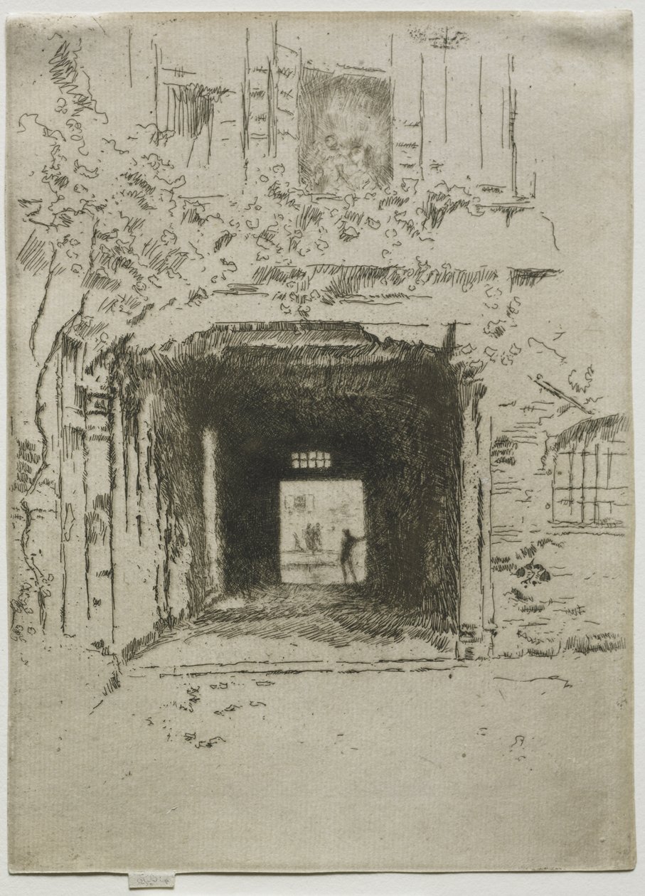 Porte et vigne - James McNeill Whistler