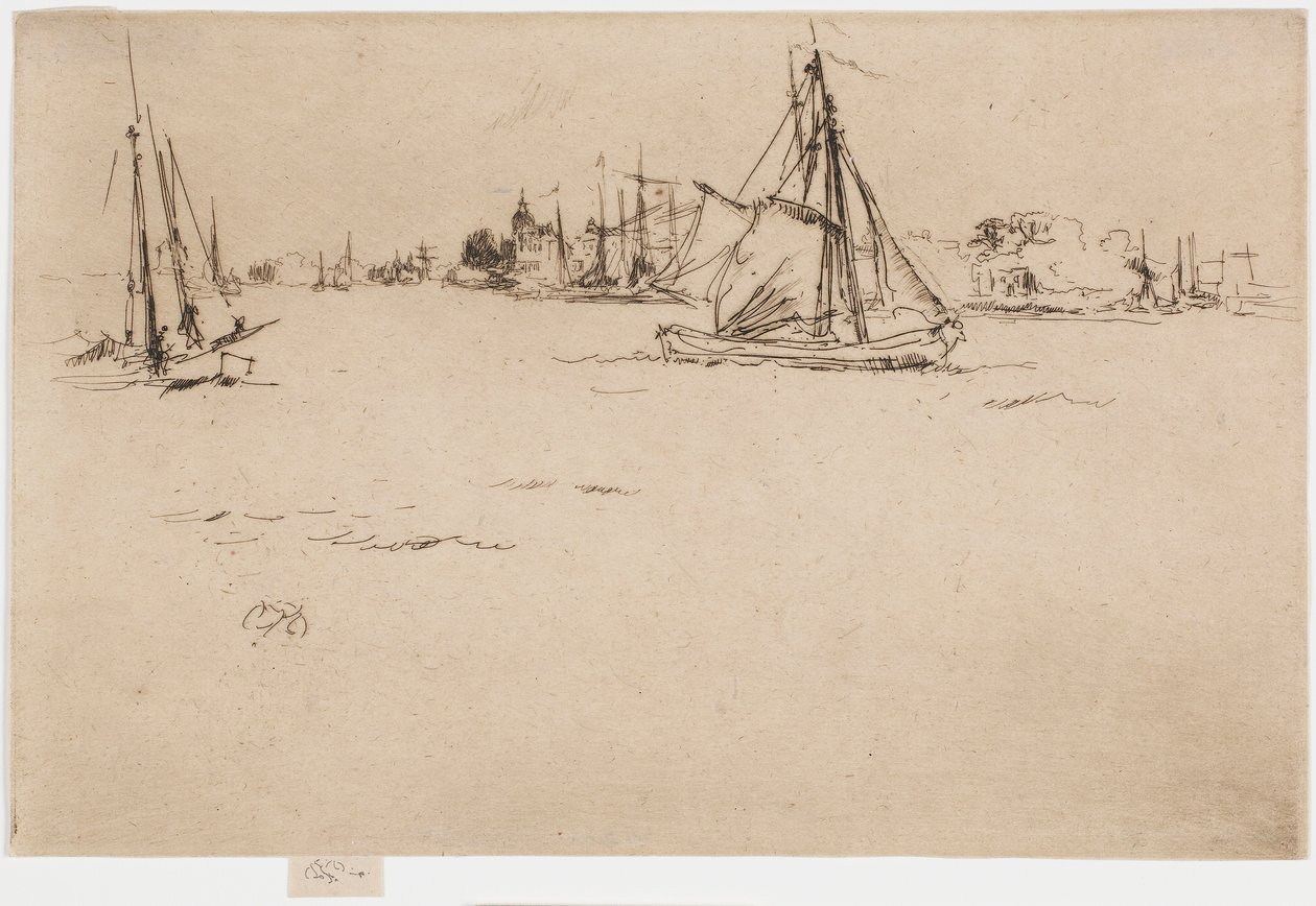 Dordrecht - James Abbott McNeill Whistler