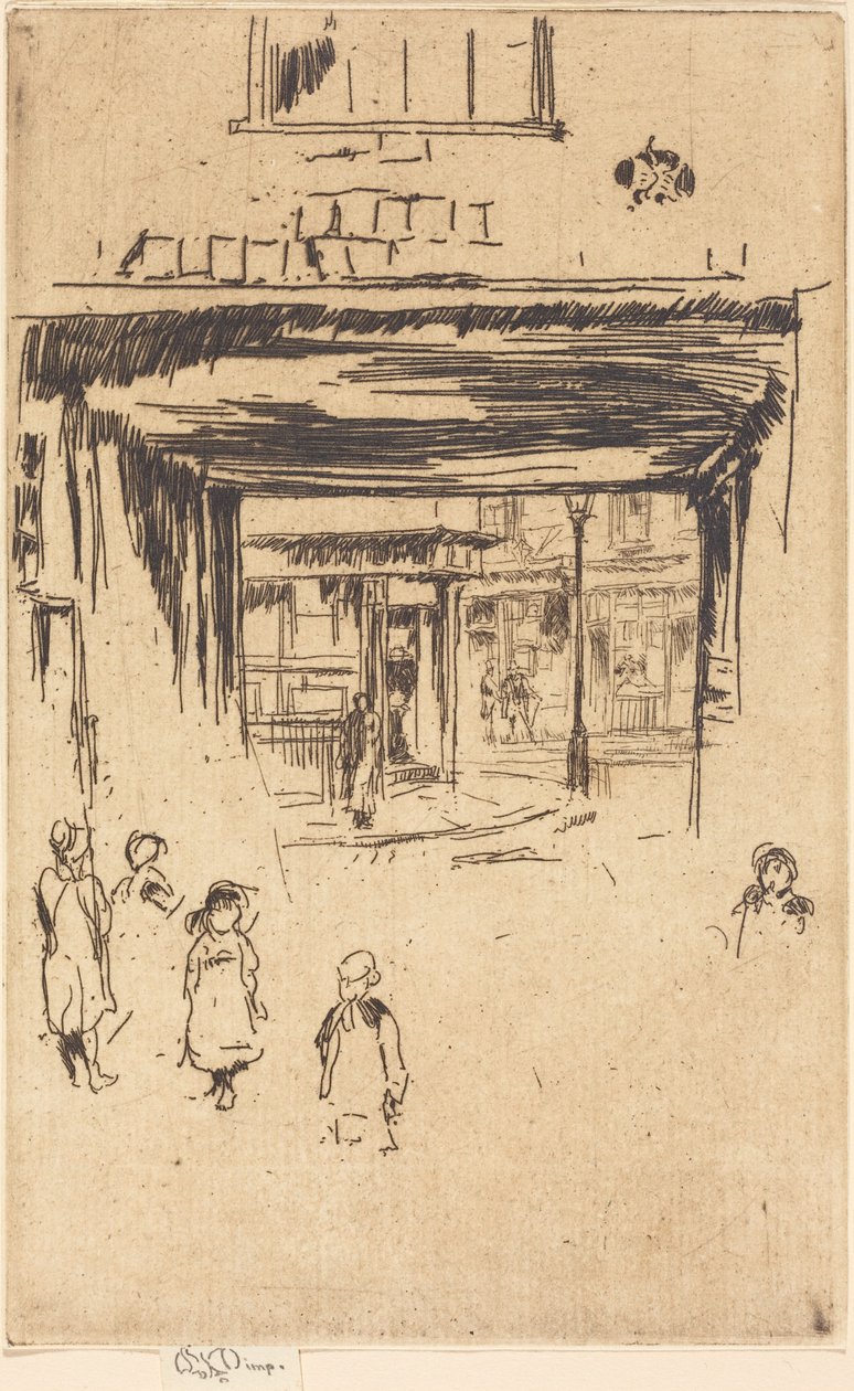 Drury Lane - James McNeill Whistler
