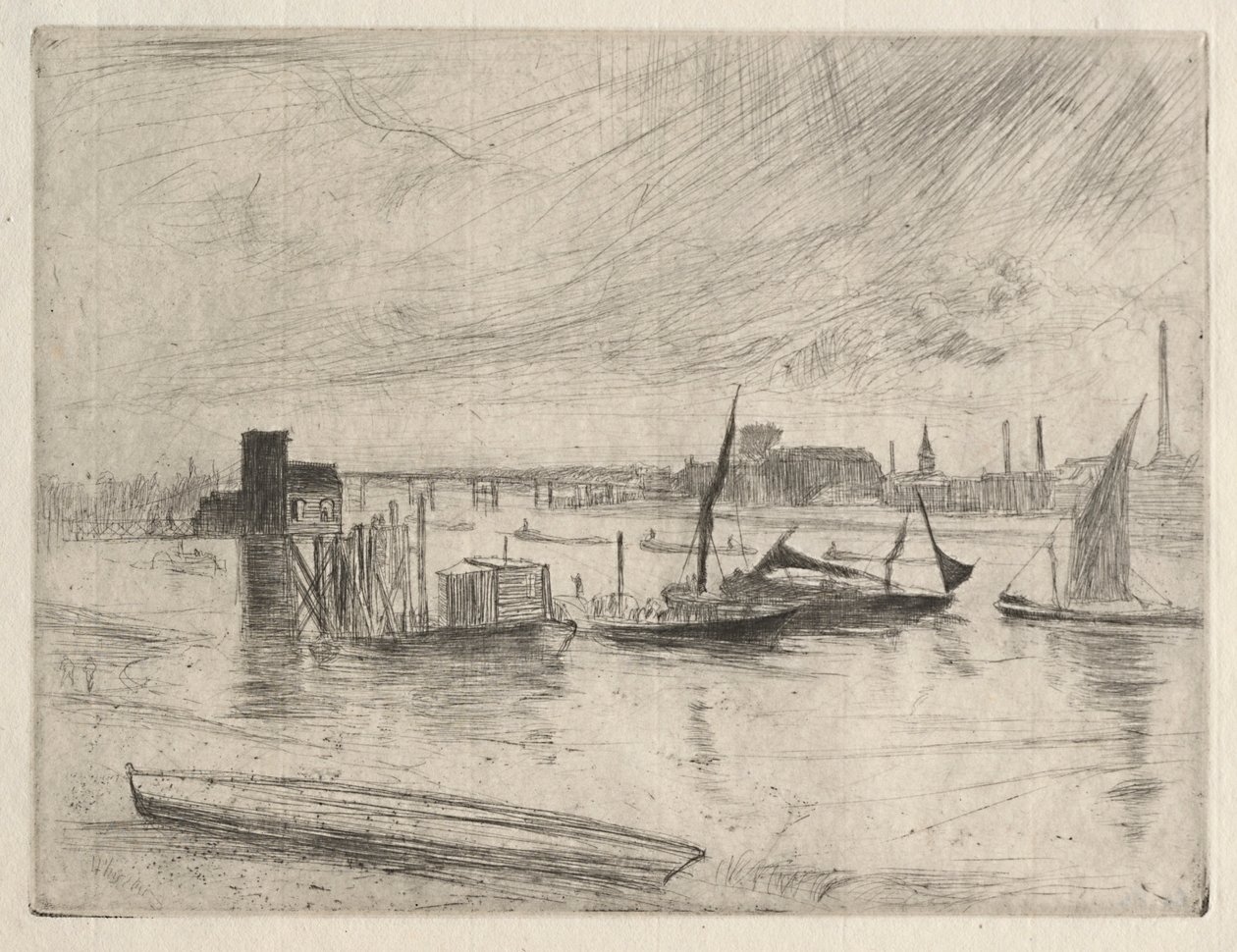 Battersea au petit matin - James McNeill Whistler