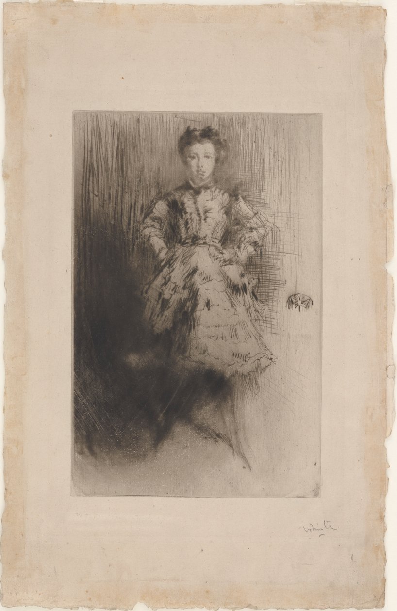 Elinor Leyland - James Abbott McNeill Whistler