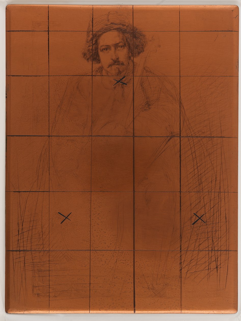 Plaque de gravure : Becquet - James Abbott McNeill Whistler