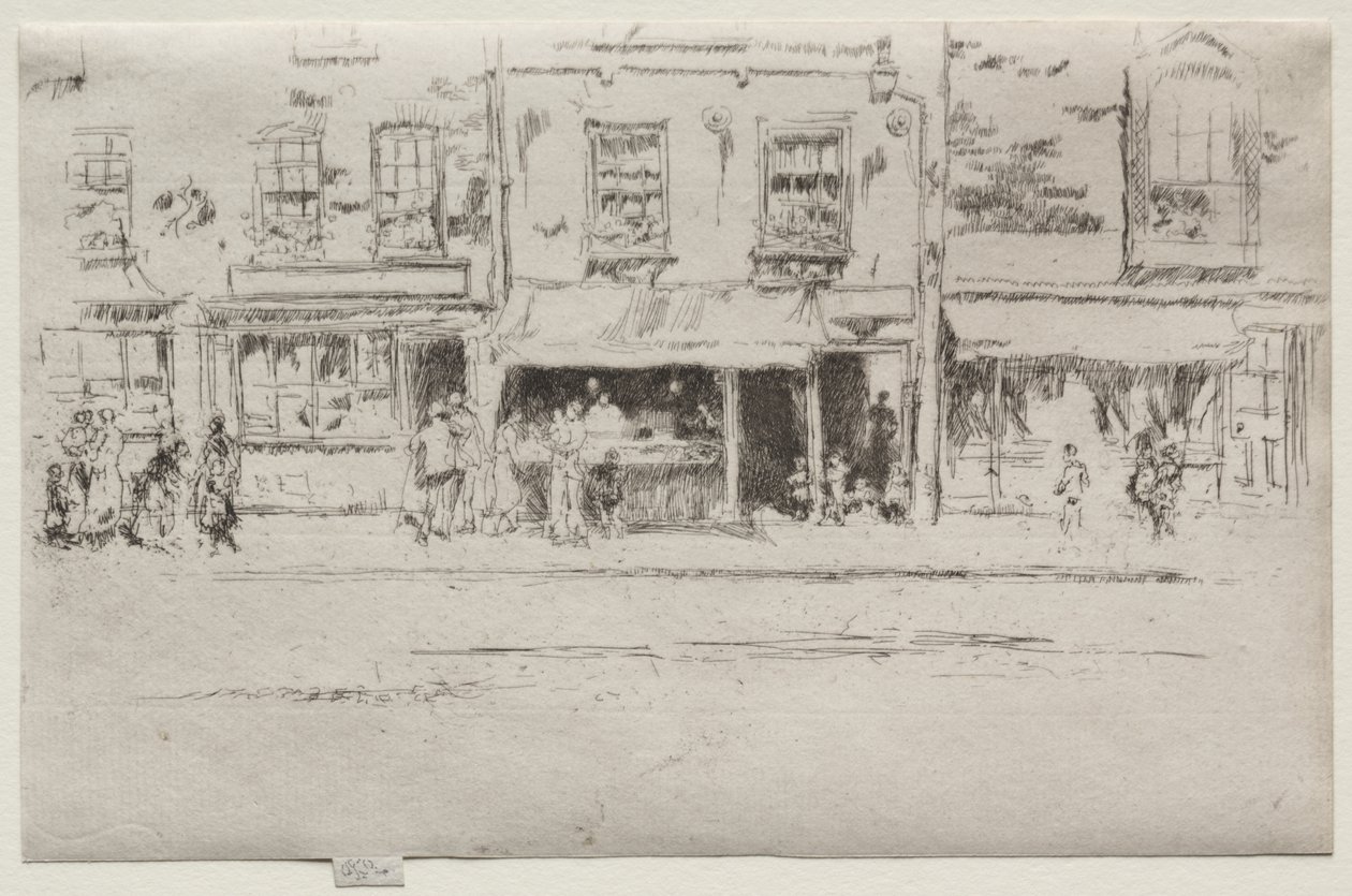 Poissonnerie, Chelsea - James McNeill Whistler