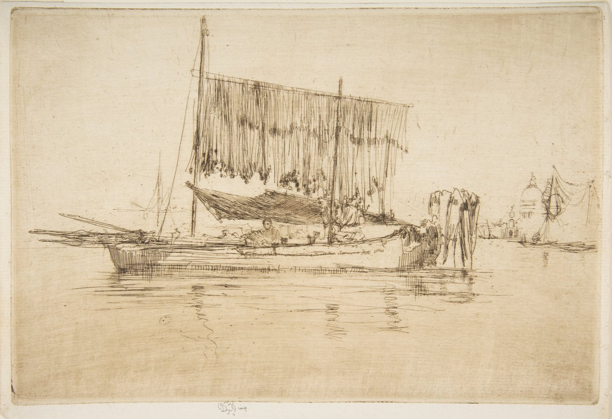 Bateau de pêche - James McNeill Whistler