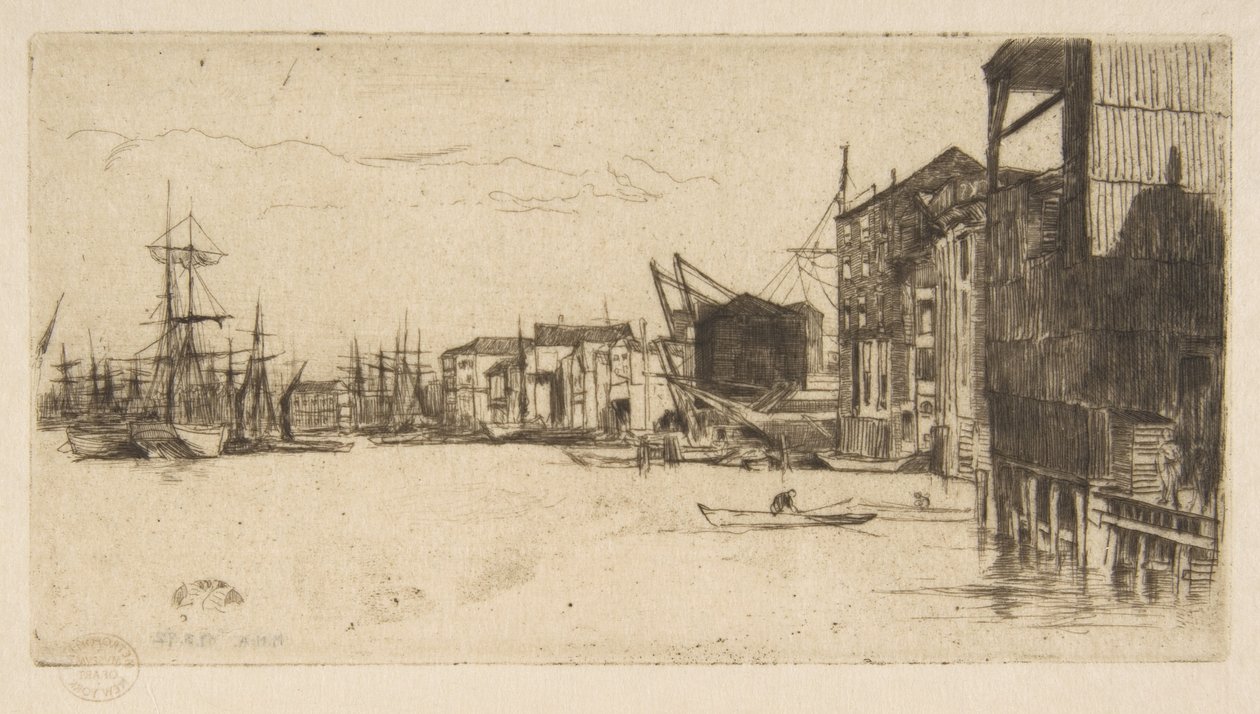 Quai du libre-échange - James McNeill Whistler