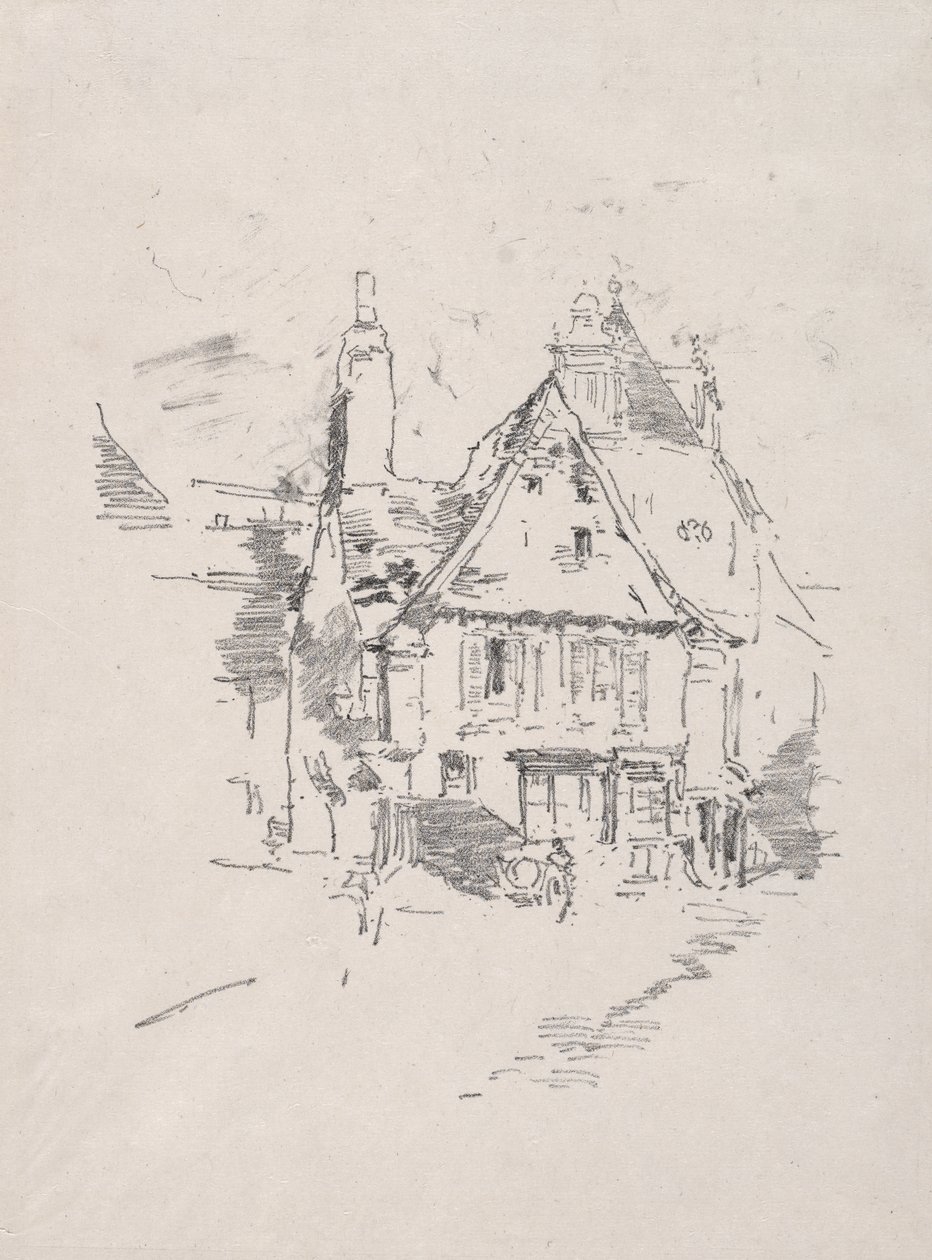 Toits à deux versants, Vitré - James McNeill Whistler