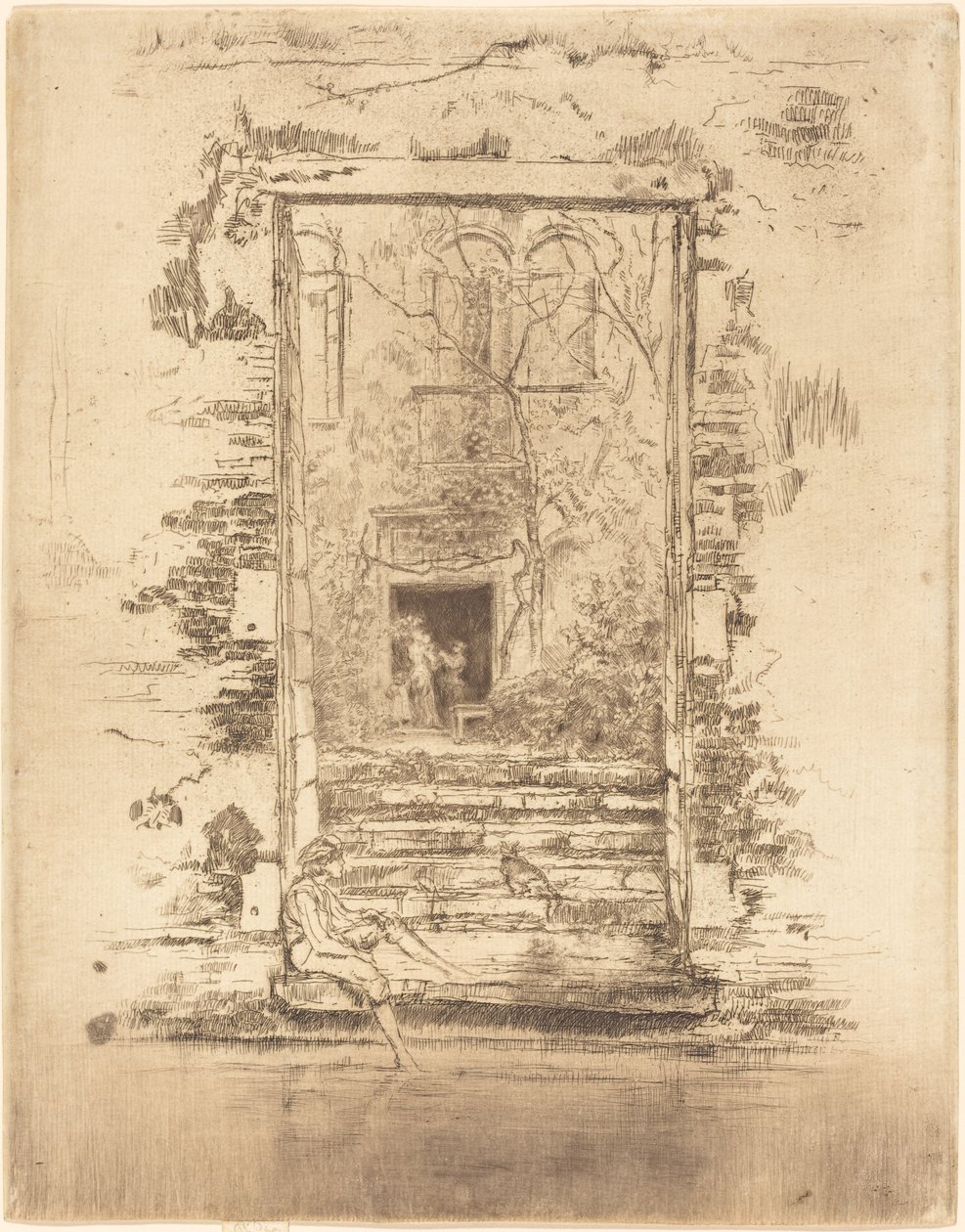 Jardin - James Abbott McNeill Whistler