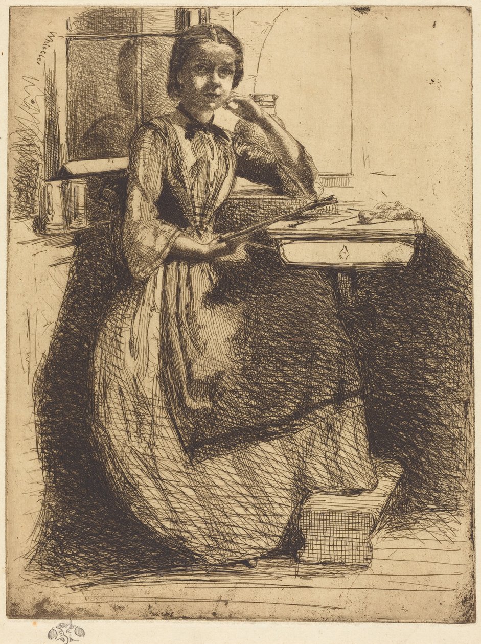 Gretchen à Heidelberg - James McNeill Whistler