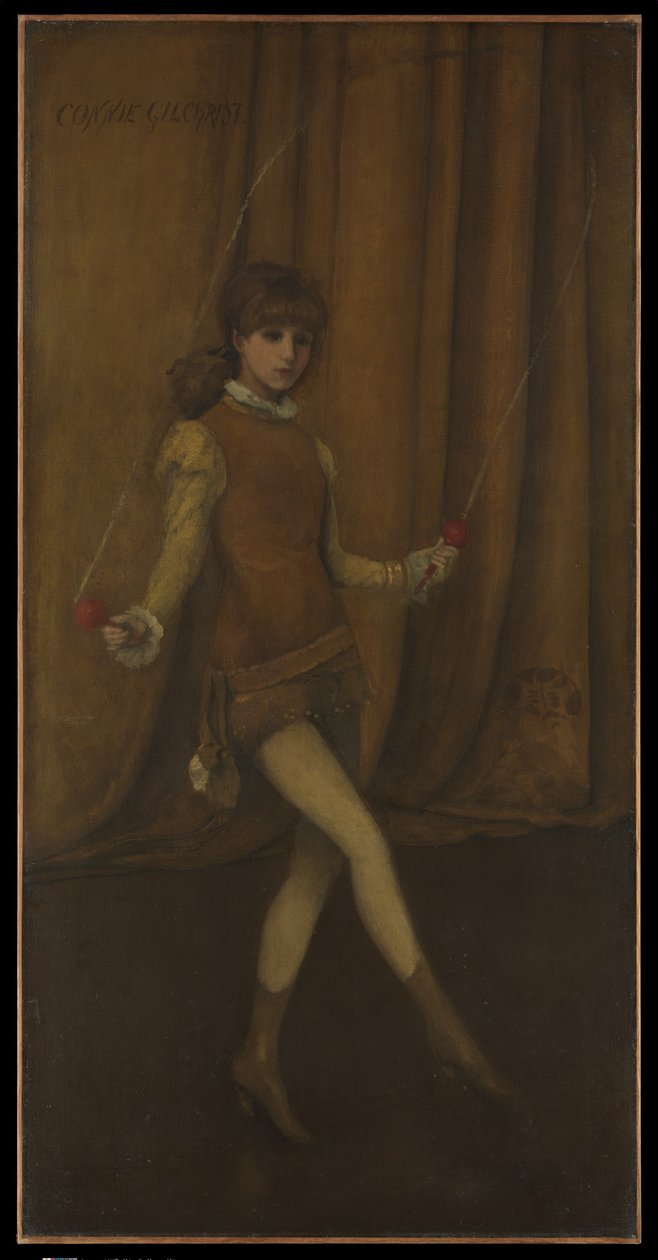 Harmonie en jaune et or : La fille d