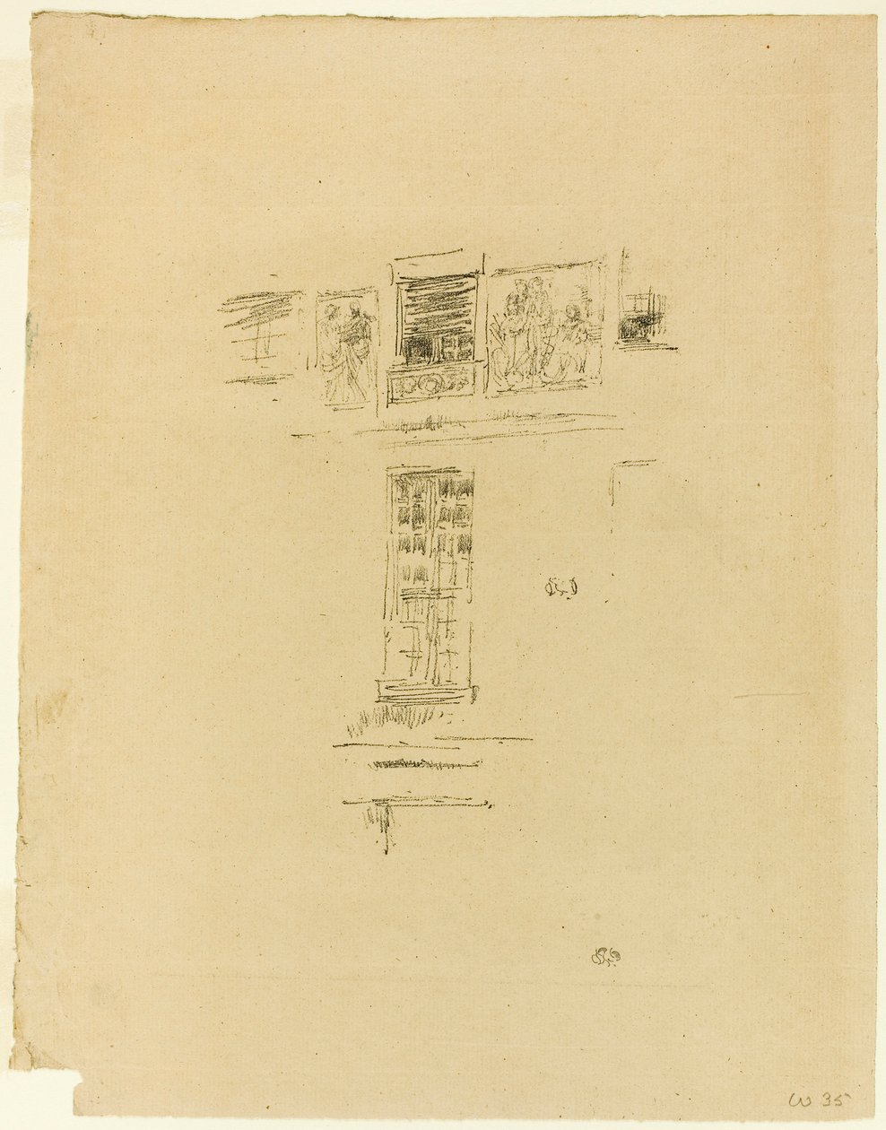 Hôtel Colbert, Fenêtres - James McNeill Whistler