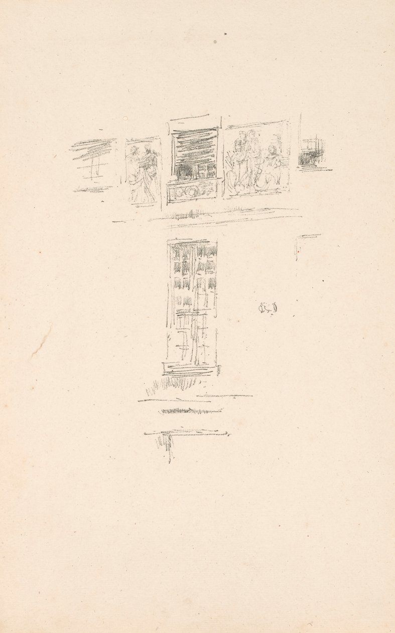 Hôtel Colbert, Windows - James McNeill Whistler