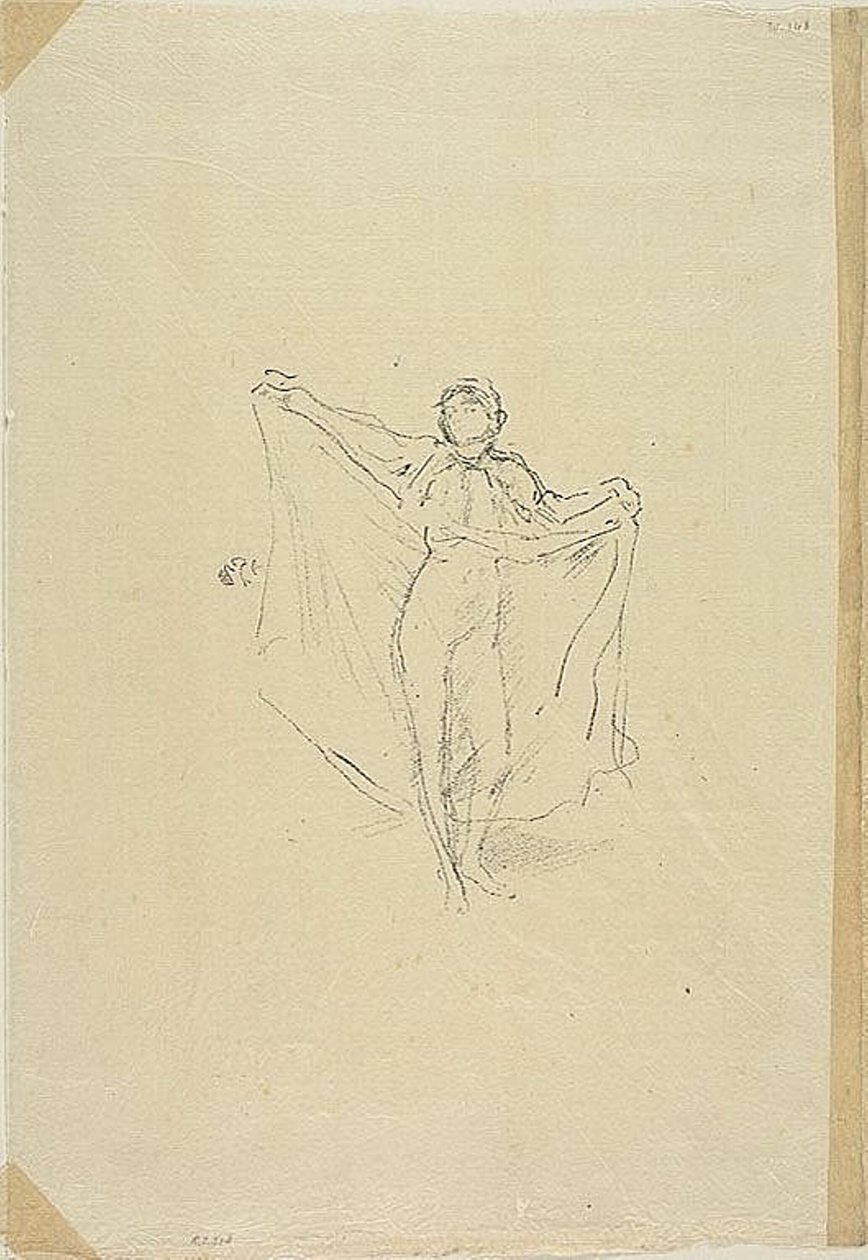 La Danseuse : Une étude du nu - James Abbott McNeill Whistler