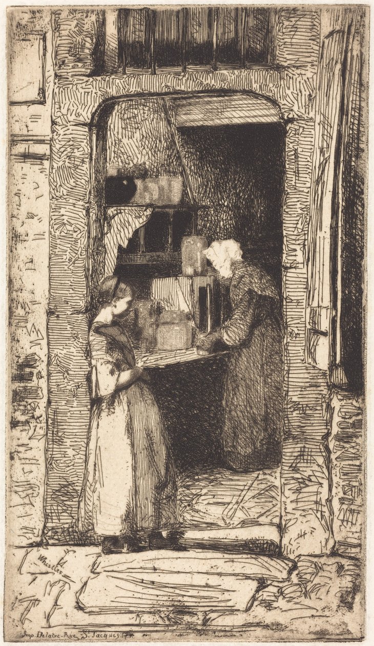La Marchande de Moutarde - James McNeill Whistler