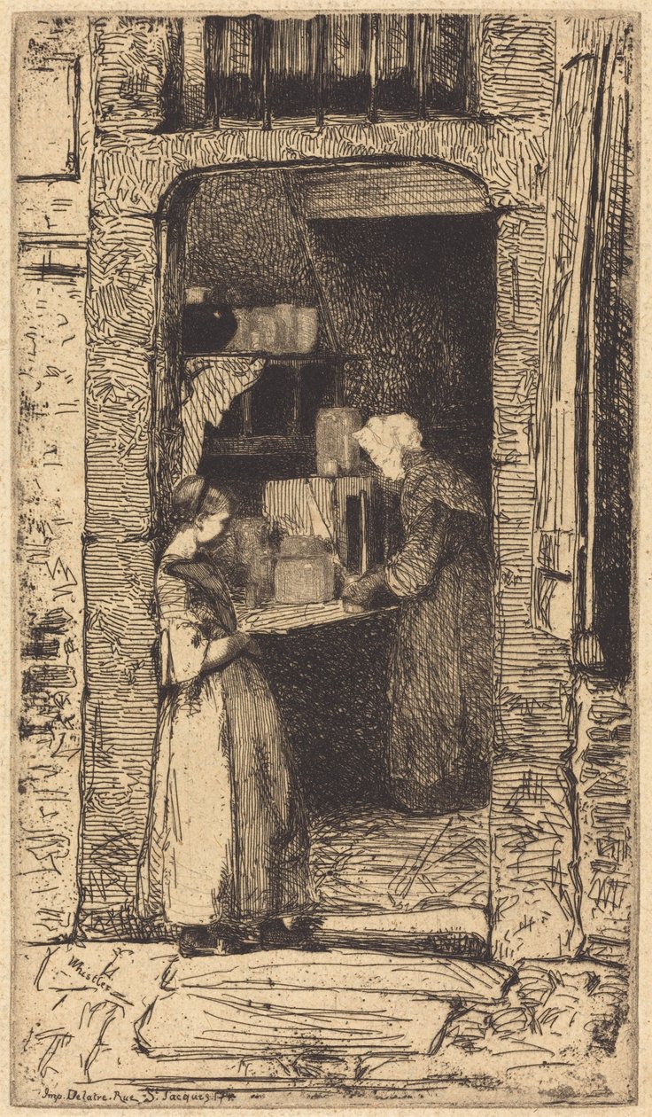 La Marchande de Moutarde - James McNeill Whistler