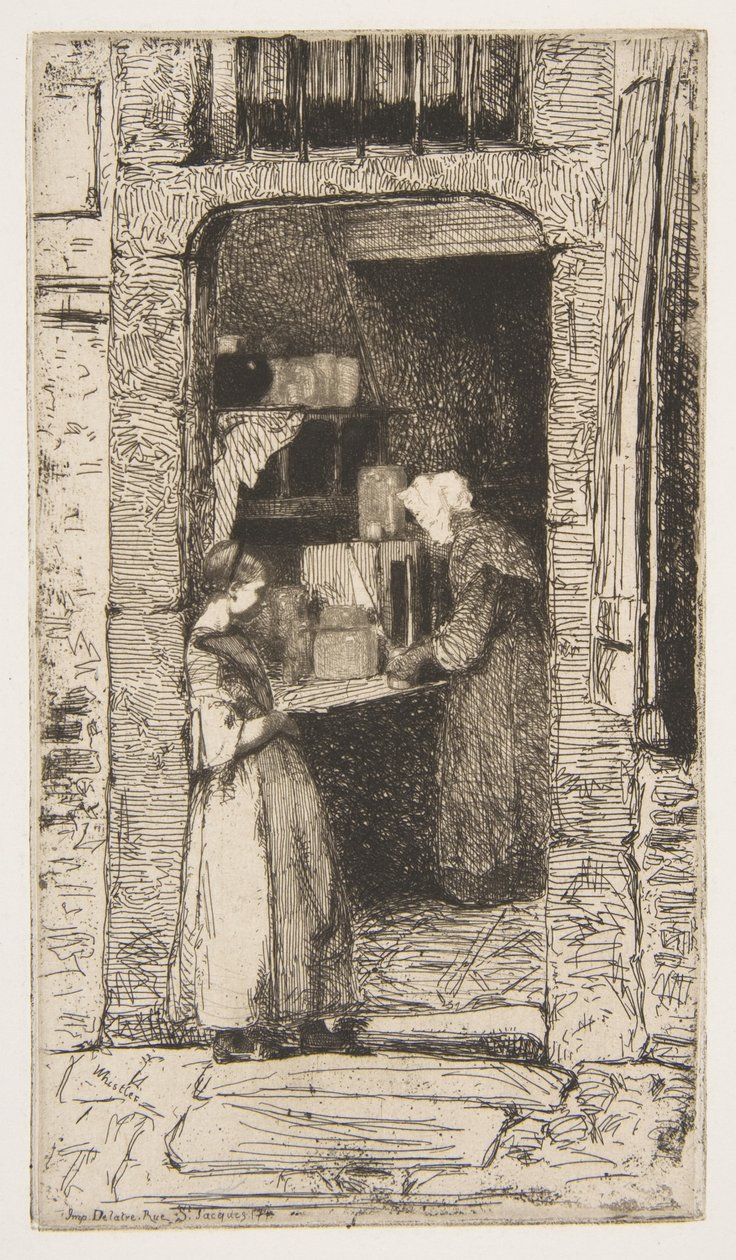 La Marchande de moutarde - James McNeill Whistler