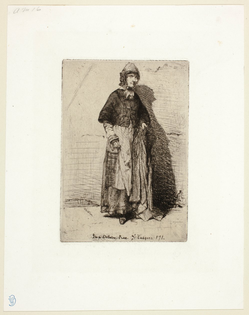 La Mère Gérard - James McNeill Whistler