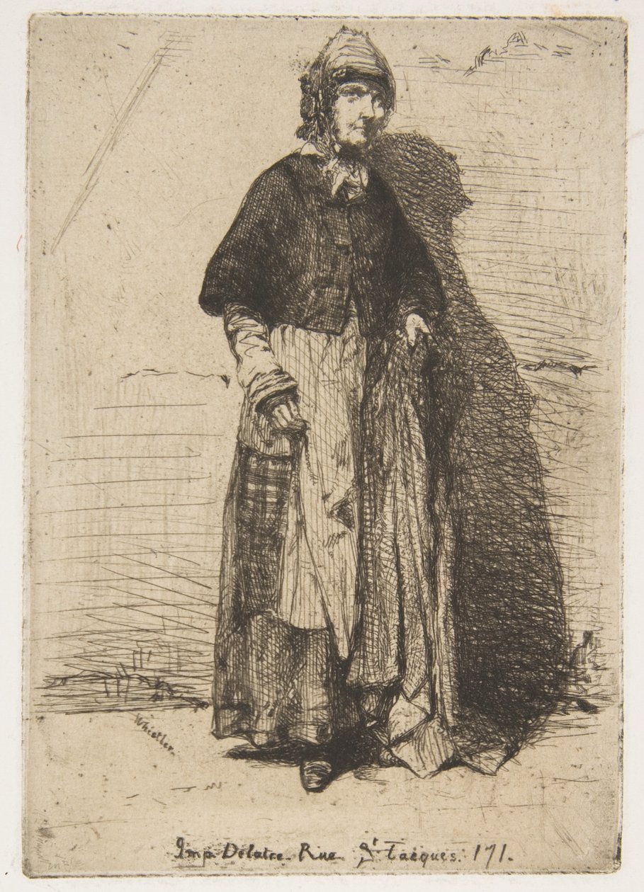 La Mère Gérard - James McNeill Whistler