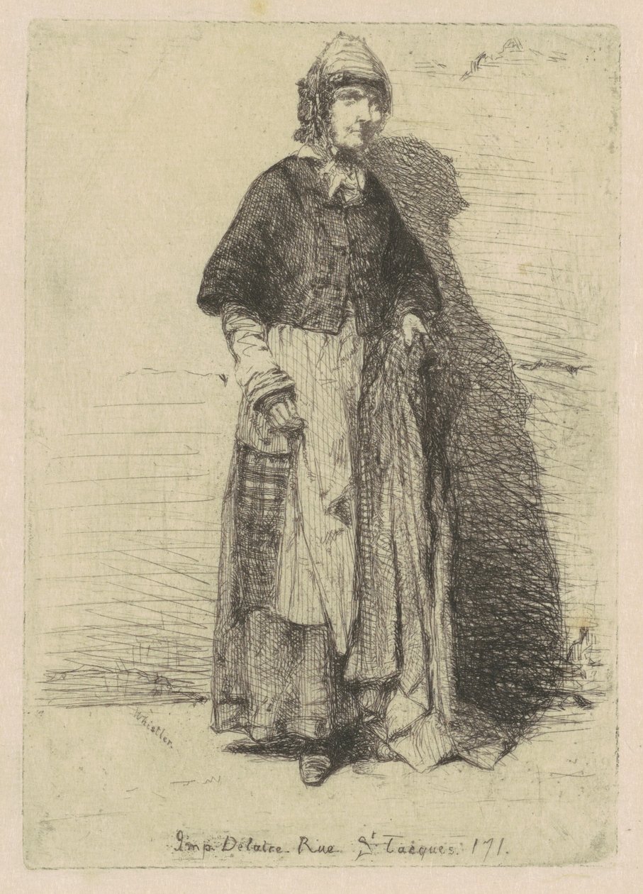 La Mère Gérard - James McNeill Whistler