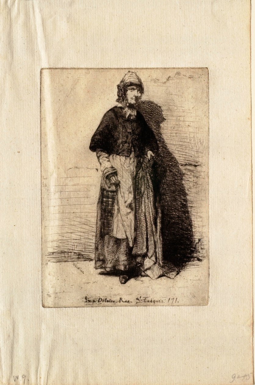 La Mère Gérard - James McNeill Whistler