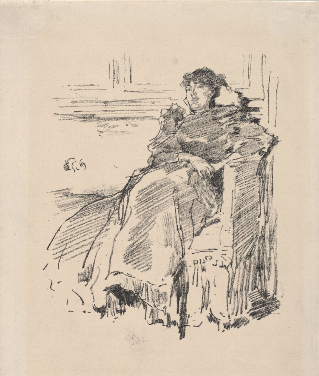 La Robe Rouge - James McNeill Whistler
