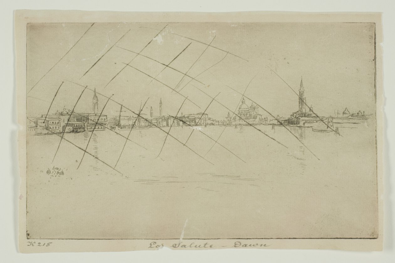 La Salute : Aube - James Abbott McNeill Whistler