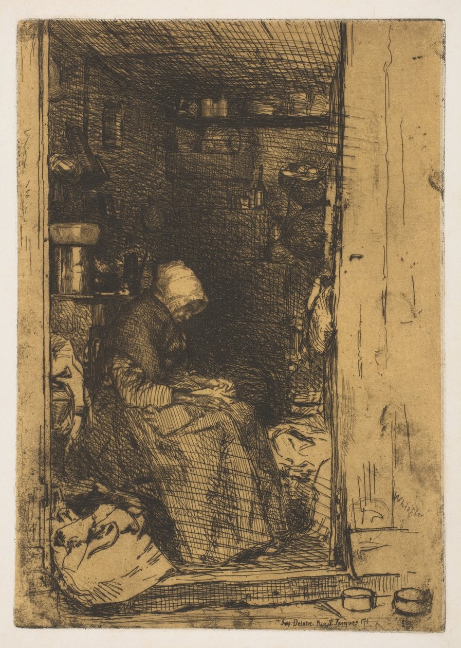 La Vielle aux Loques - James McNeill Whistler